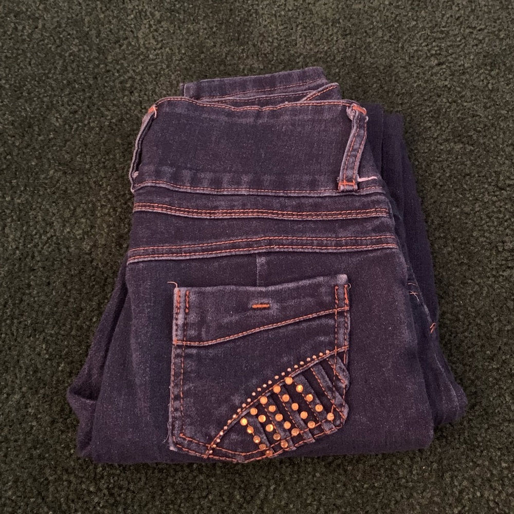 Ripped Rose Jeans From Mexico